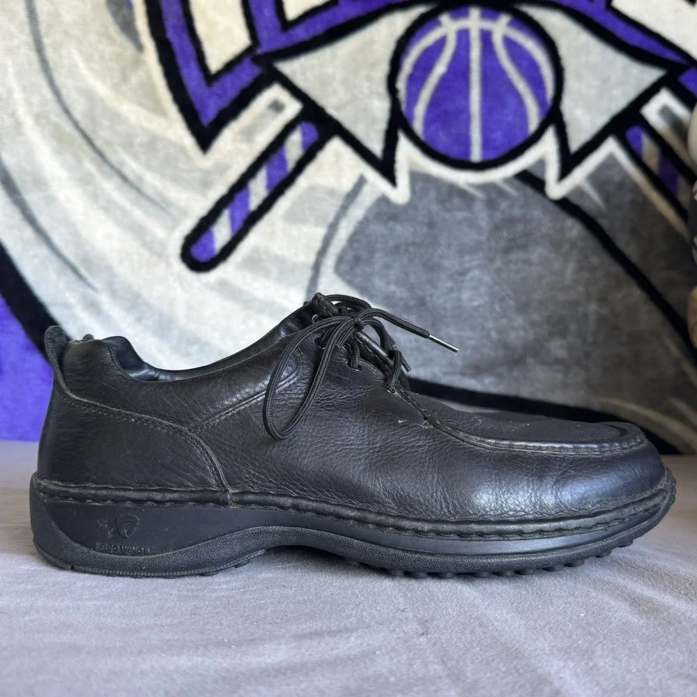 Size 13 4E - Red Wings Chukka Derby Moc 4040 Leather‎ Work Shoes Mens Black Wide
